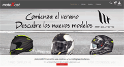 Desktop Screenshot of motokost.com